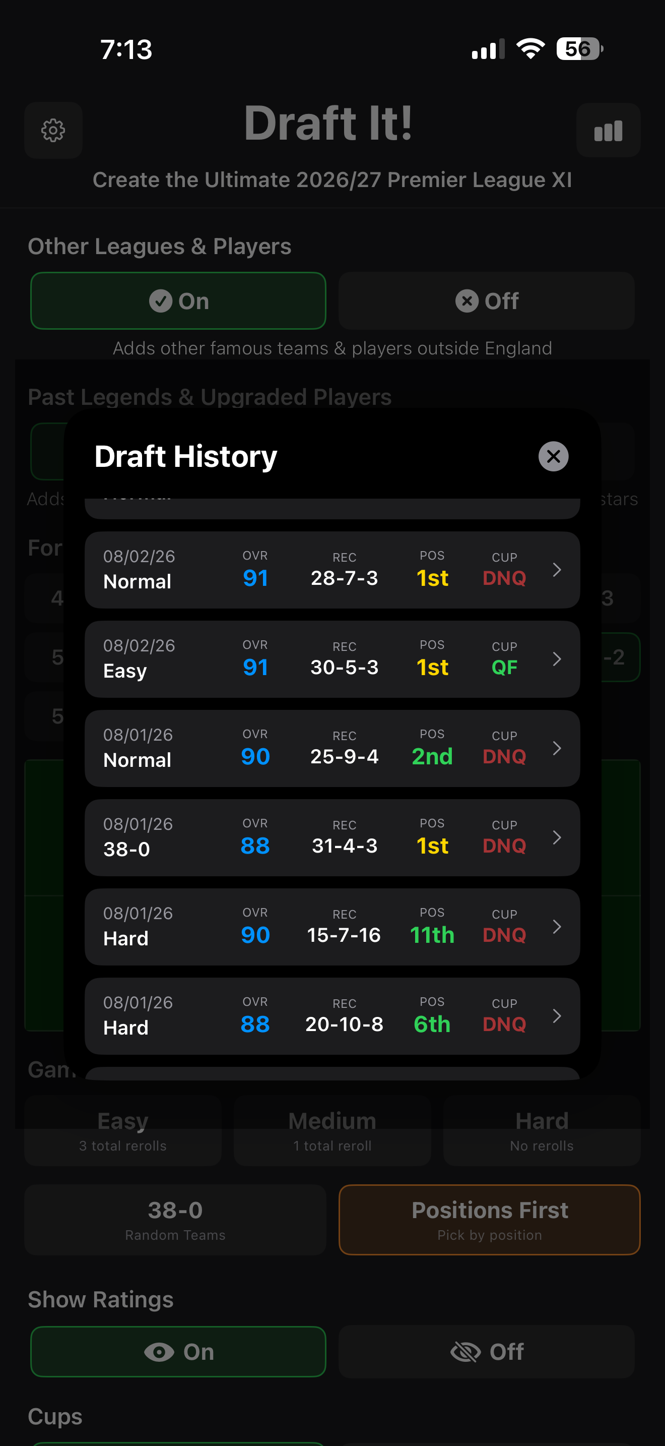 Draft It! screenshot